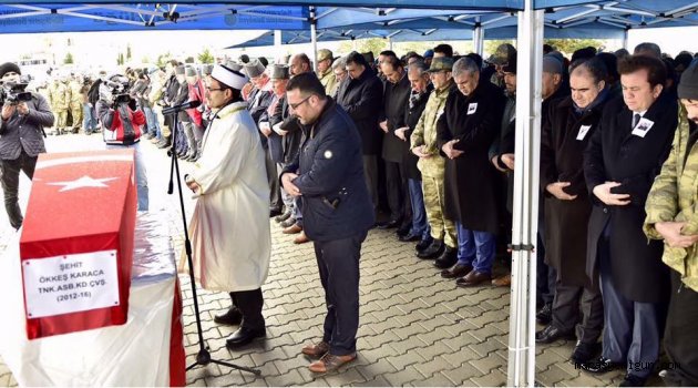 Şehit Ökkeş Karaca Son Yolculuğuna Uğurlandı