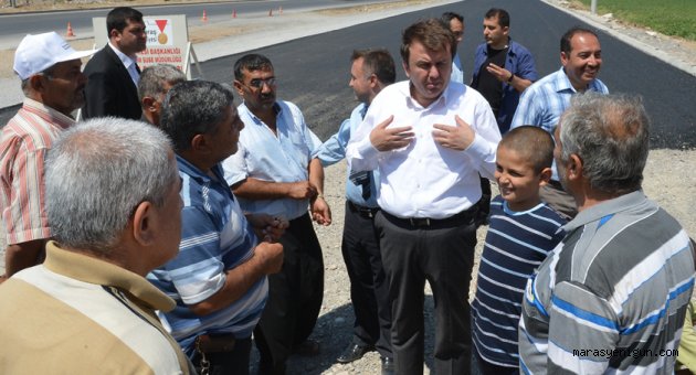 SERVİS YOLLARIMIZ ASFALTLA BULUŞUYOR