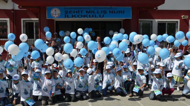 SU TASARRUFU EĞİTİM PROJESİ BAŞLADI