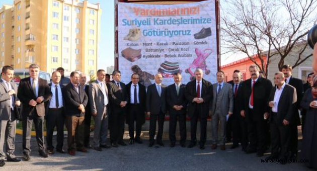 SURİYELİ SIĞINMACILARA UZANAN YARDIM ELİ..