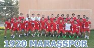 1920 Maraşspor Sahaya İndi