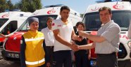 3 Yeni Ambulans Halkın Hizmetine Sunuldu