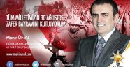 30 Ağustos Bir Şeref Günüdür