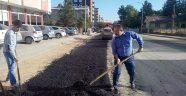 Afşin Belediyesi Asfalt Yama Çalışmaları Yapıyor…