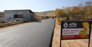Afşin Fen Lisesi Yolu Asfaltlandı…