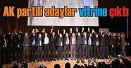 Ak Partili Adaylar Vitrine Çıktı