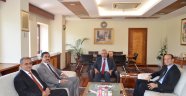Andırın İlçe Protokol Üyeleri Rektör Deveci’yi Ziyaret Etti