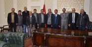 ASKF Başkanı Önal ve Üyelerinden Başkan Okumuş'a Teşekkür Ziyareti.
