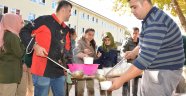 Aşure Kazanları Mehmet Gümüşer Anadolu Lisesi Bahçesinde Kaynadı