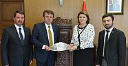 AZERBEYCAN ATAŞEŞİ NECİBEOVA’DAN ZİYARET