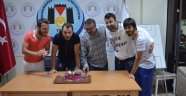 Başarılı Kaleci Ahmet Ölçen’e Doğum Günü Sürprizi