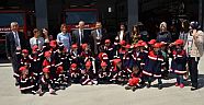 BAŞKAN AYDINDAN İTFAİYEYE ZİYARET..