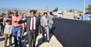 BAŞKAN ERKOÇ ASFALT ÇALIŞMALARINI İNCELEDİ