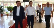 Başkan Erkoç Pazarcık'ta