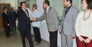 BAŞKAN ERKOÇ, PERSONELLERLE BAYRAMLAŞTI