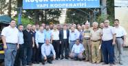 BAŞKAN ERKOÇ SANAYİ KOOPERATİFİNİ DİNLEDİ