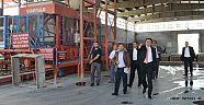 BAŞKAN ERKOÇ ŞANTİYELERİ İNCELEDİ