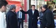 BAŞKAN ERKOÇ’TAN ESNAFLARA ZİYARET