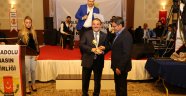 Başkan Güven’e Yılın Belediye Başkanı Ödülü...