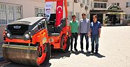 Başkan Güven, silindir aracını araç filosuna kattı