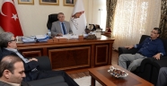BAŞKAN GÜVENÇ’TEN MAHÇİÇEK’E NEZAKET ZİYARETİ