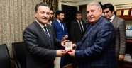 Başkan Mahçiçek, Azeri Milletvekilini Konuk Etti