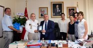 Başkan Mahçiçek’e “Teşekkür” Plaketi