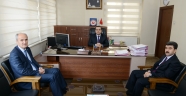 Başkan Okay’dan Ateş’e Ziyaret