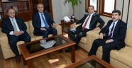 BAŞKAN OKAY’DAN EMNİYET MÜDÜRÜ YILMAZ’A ZİYARET