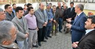 BAŞKAN OKAY, ŞEYH ADİL VE MENDERES MAHALLESİ SAKİNLERİYLE BİR ARAYA GELDİ