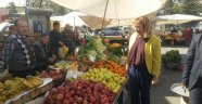 Bayazıt Pazar Esnafını Gezdi