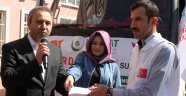 Bayır bucak Türkmenlerine 77. Yardım Tırı Yola Çıktı