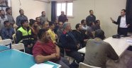 Büyükşehir’de İş Sağlığı Ve Güvenliği Eğitimleri Devam Ediyor.