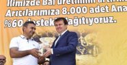 Büyükşehir’den Ana Arı Desteği..
