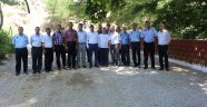 Büyükşehir Zabıta Dairesi Başkanı ve İlçe Zabıta Müdürleri Ekinözü İlçesinde Toplandı