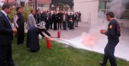 Büyükşehirde Yangın Güvenliği Eğitimi Ve Tatbikatı