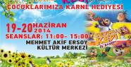 Büyükşehir'den Çocuklara Karne Hediyesi.