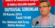 BÜYÜKŞEHİRDEN ENGELLİLER GÜNÜ KONFERANSI