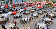 ÇAĞLAYANCERİT’TE İFTARA YOĞUN İLGİ