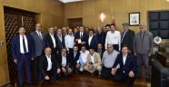 Cumhurbaşkanı Onlara, Onlar Başkan Erkoç’a Teşekkür Etti