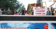 Dalkara pazarcık’ta gövde gösterisi yaptı.