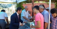 DONDURMA ŞEHRİNDE DONDURMAYLA KARŞILANDILAR