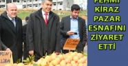 Fehmi Kiraz pazar esnafı ile kucaklaştı