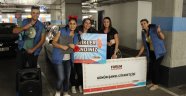 Forum Gaziantep otoparkında şaşırtan manzaralar