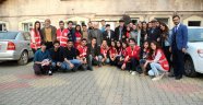 Genç Kızılay Huzurevi’ni Ziyaret Etti