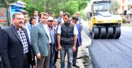 Göksun’da Asfalt Çalışmaları Devam Ediyor