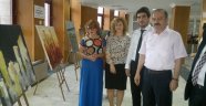 Güzel Sanatlar Fakültesi ve Makedon Ressamların Ortak Sergisi Sanatseverlerle Buluştu
