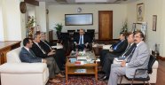 İl İstihdam ve Mesleki Eğitim Yürütme Kurulu Üyeleri, Rektör Deveci’yi Ziyaret Etti