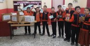 Ilıca Yeniyapan Ortaokulu Türkmen kardeşlerini Unutmadı