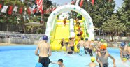 Kahramanmaraş’ta Havuzlar Çocukların Ayağına Geldi
